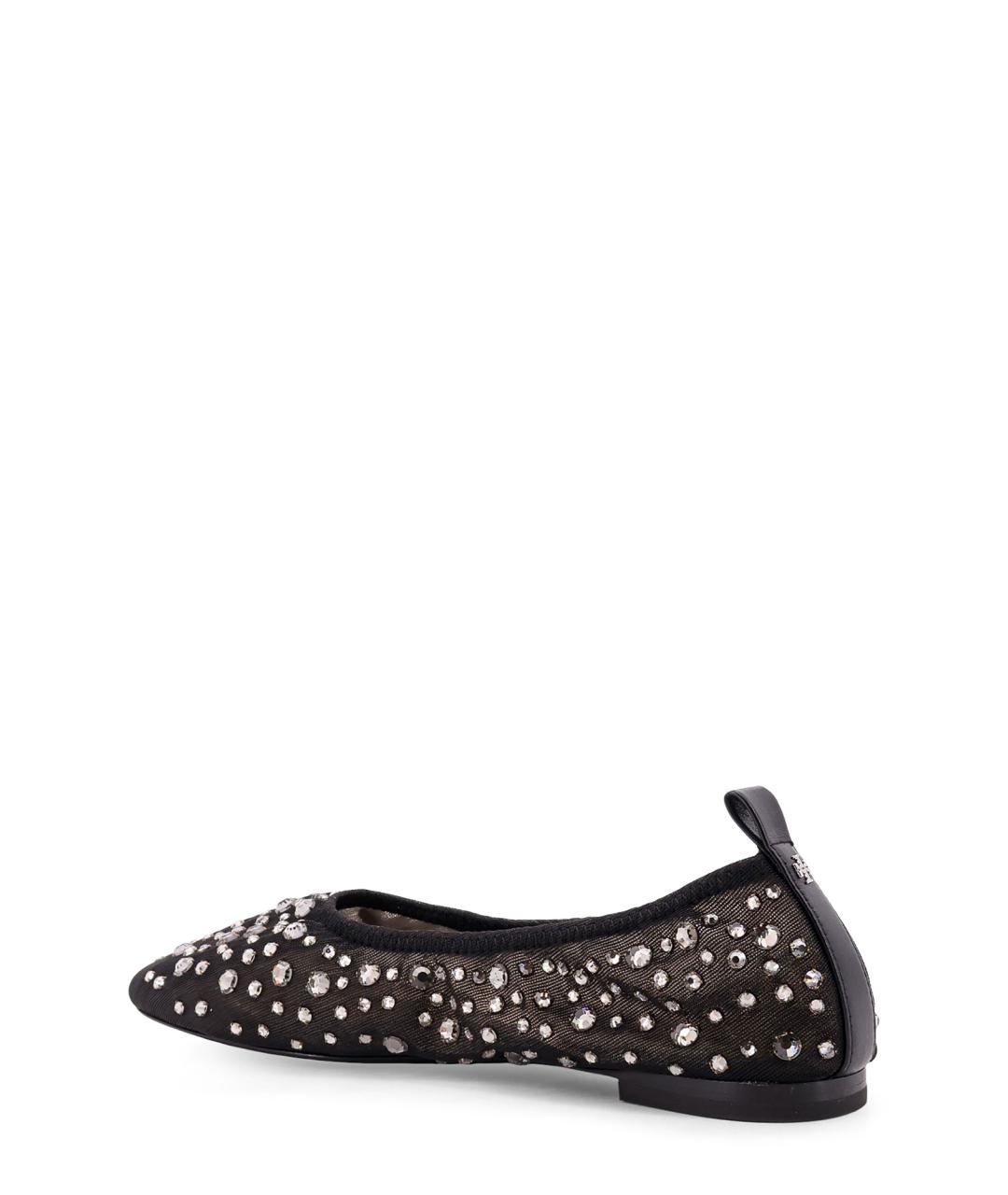 TORY BURCH Черные балетки, фото 4