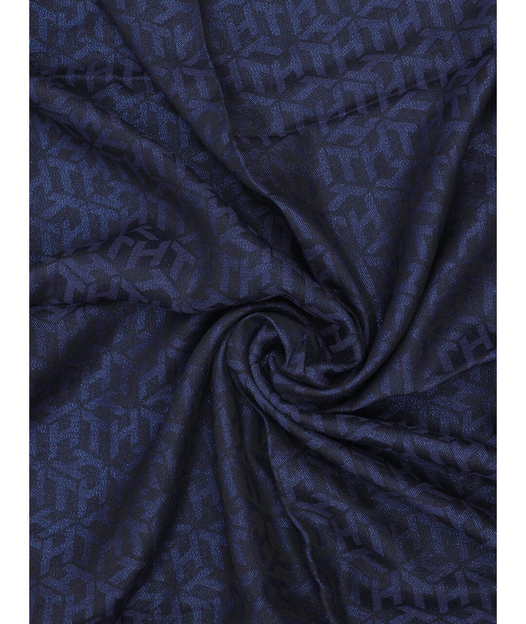 TOMMY HILFIGER Темно-синий шарф, фото 2