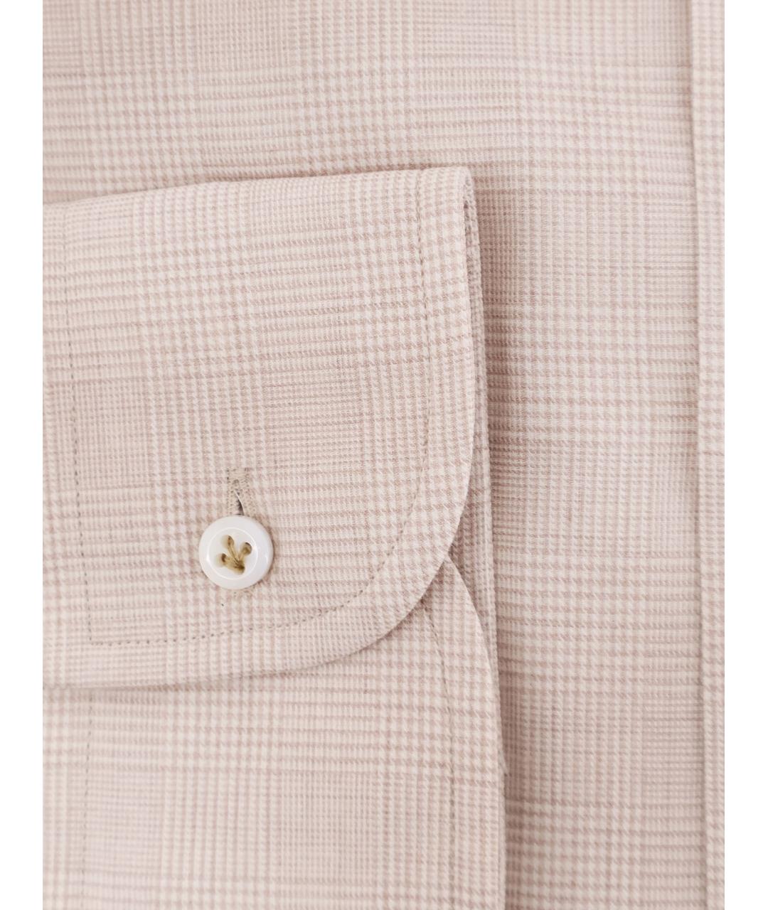 HUGO BOSS Бежевая классическая рубашка, фото 3