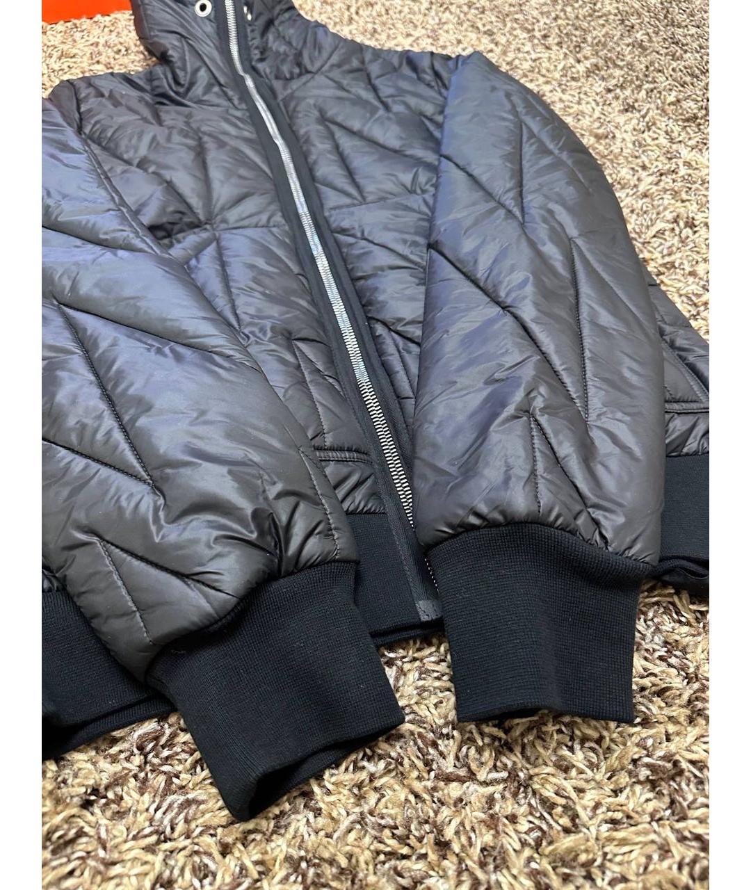 RICK OWENS Черная куртка, фото 4