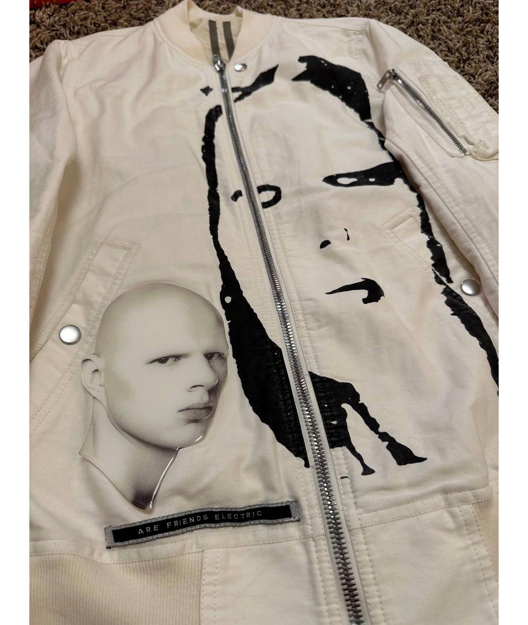 RICK OWENS Белая куртка, фото 2