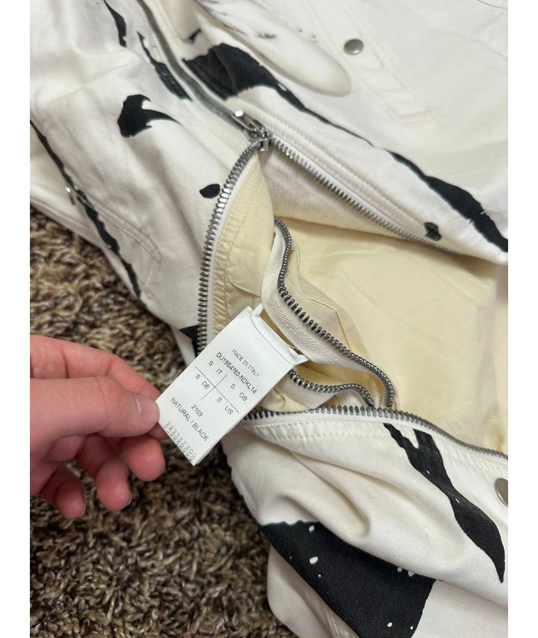 RICK OWENS Белая куртка, фото 5