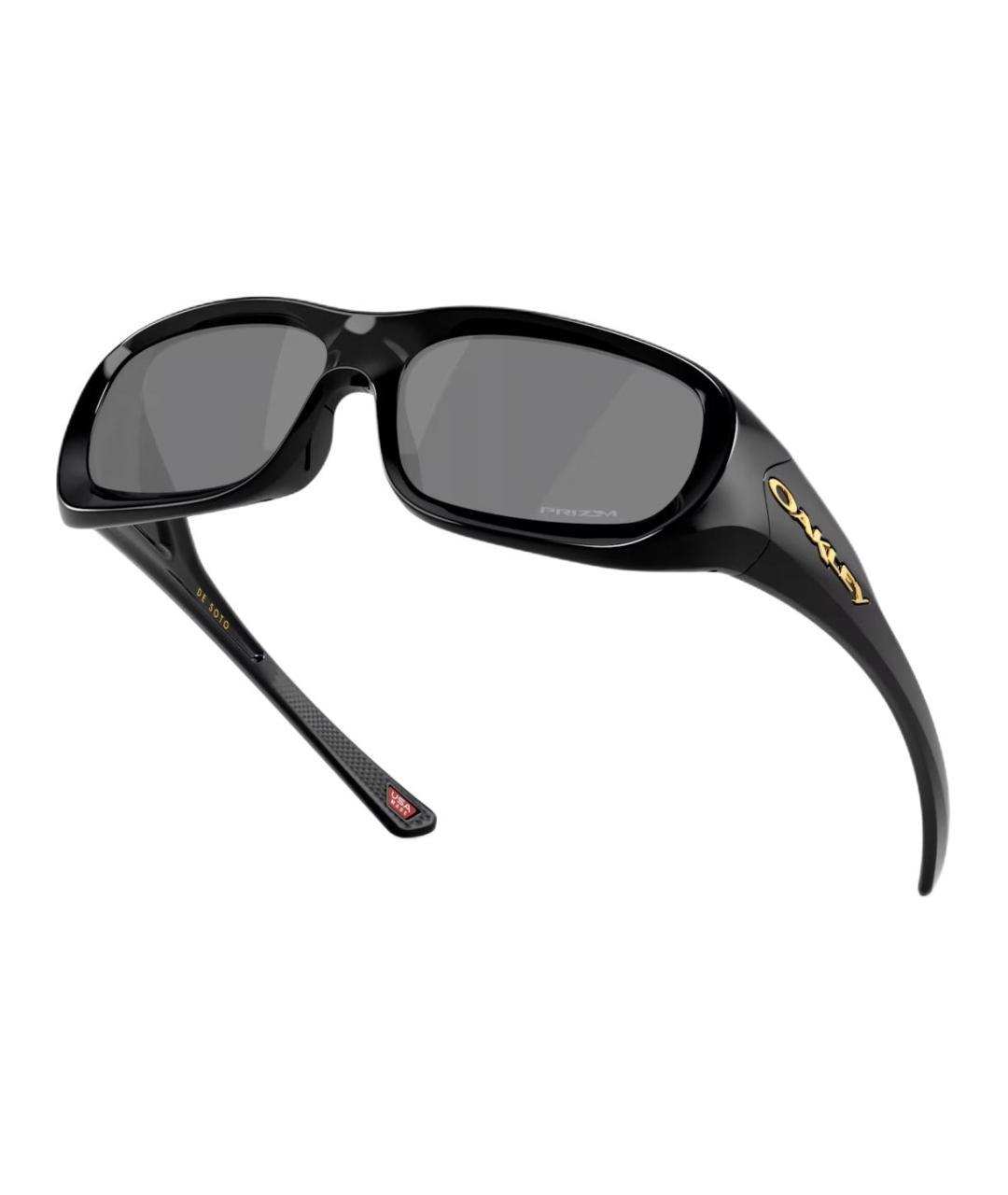 OAKLEY Черные солнцезащитные очки, фото 4