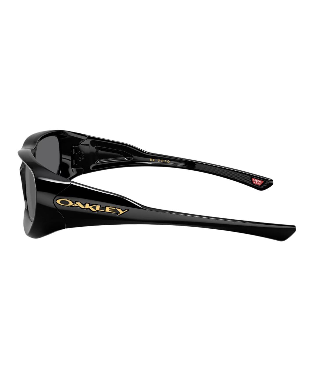 OAKLEY Черные солнцезащитные очки, фото 3