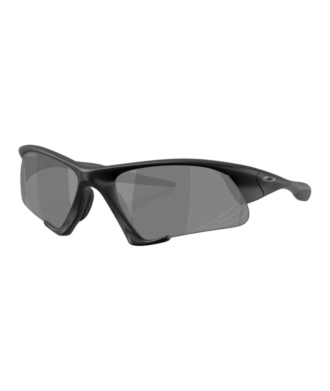 OAKLEY Черные пластиковые солнцезащитные очки, фото 1