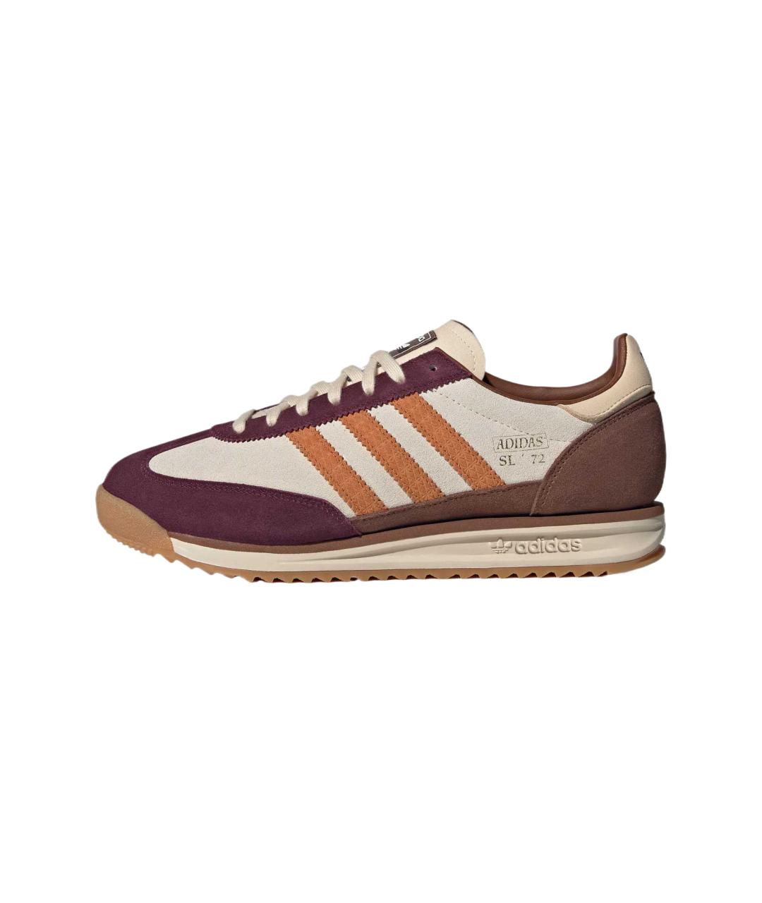 ADIDAS Коричневые замшевые кроссовки, фото 2