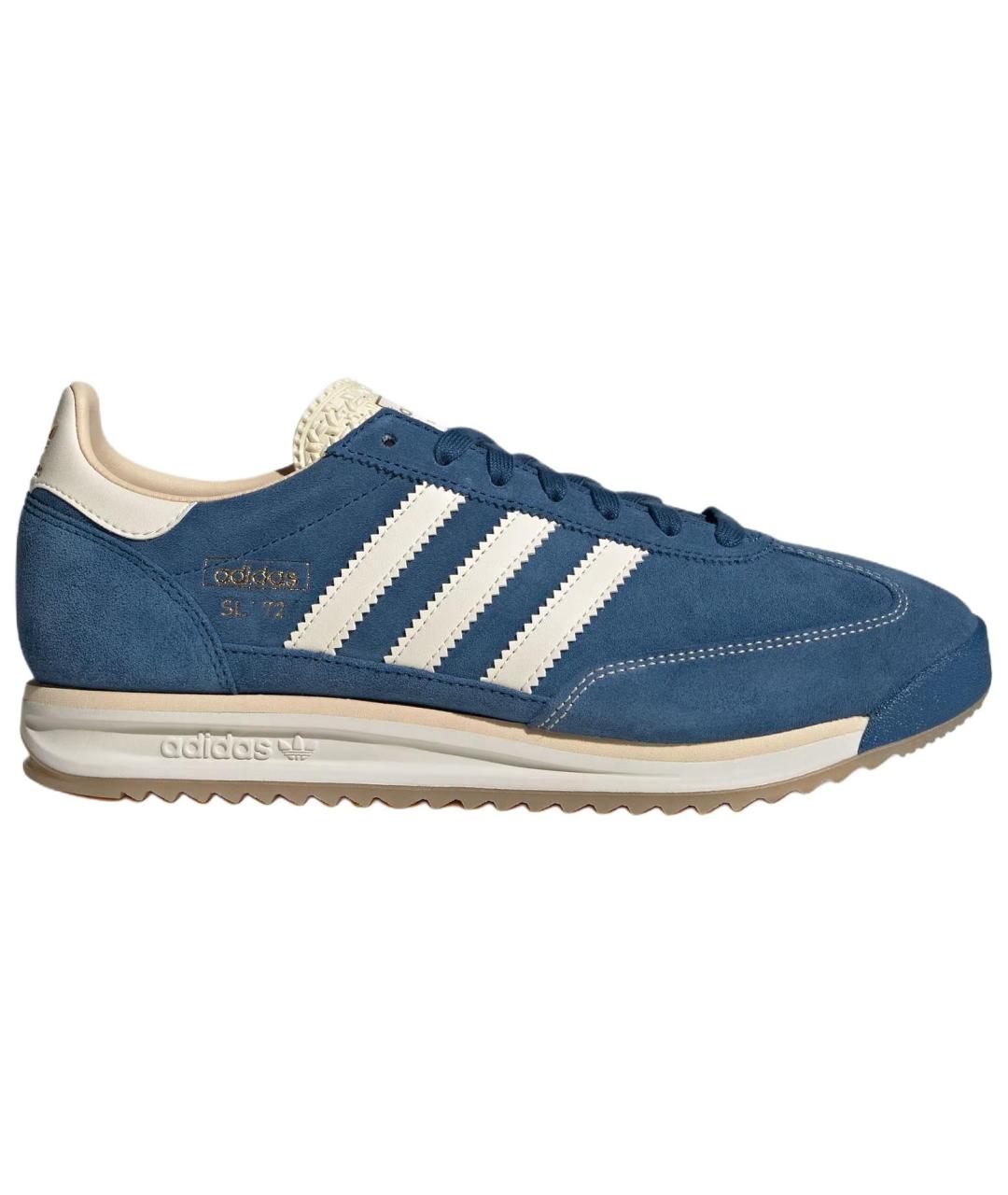 ADIDAS Синие замшевые кроссовки, фото 8