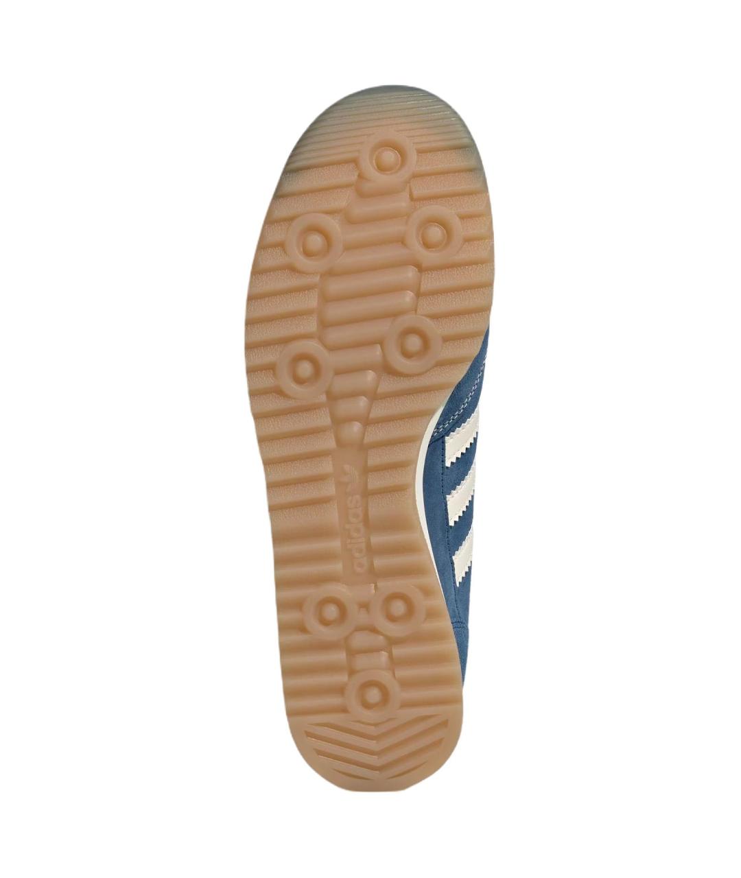ADIDAS Синие замшевые кроссовки, фото 5