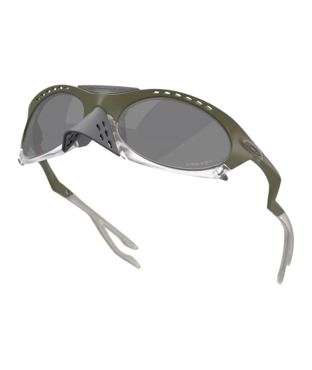 OAKLEY Зеленые пластиковые солнцезащитные очки, фото 4