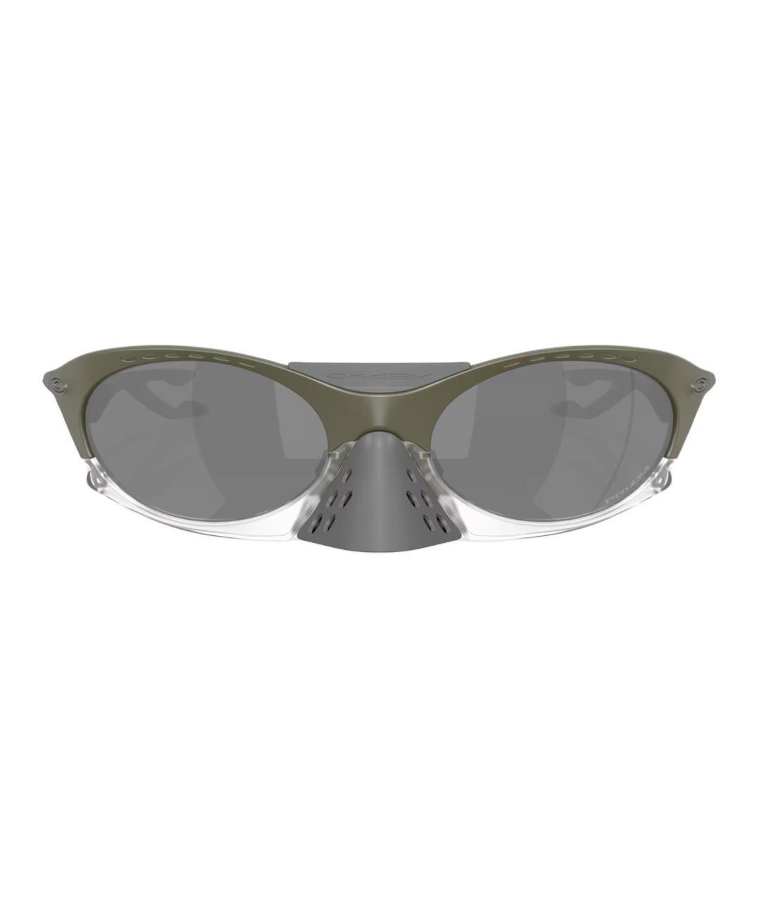 OAKLEY Зеленые пластиковые солнцезащитные очки, фото 2