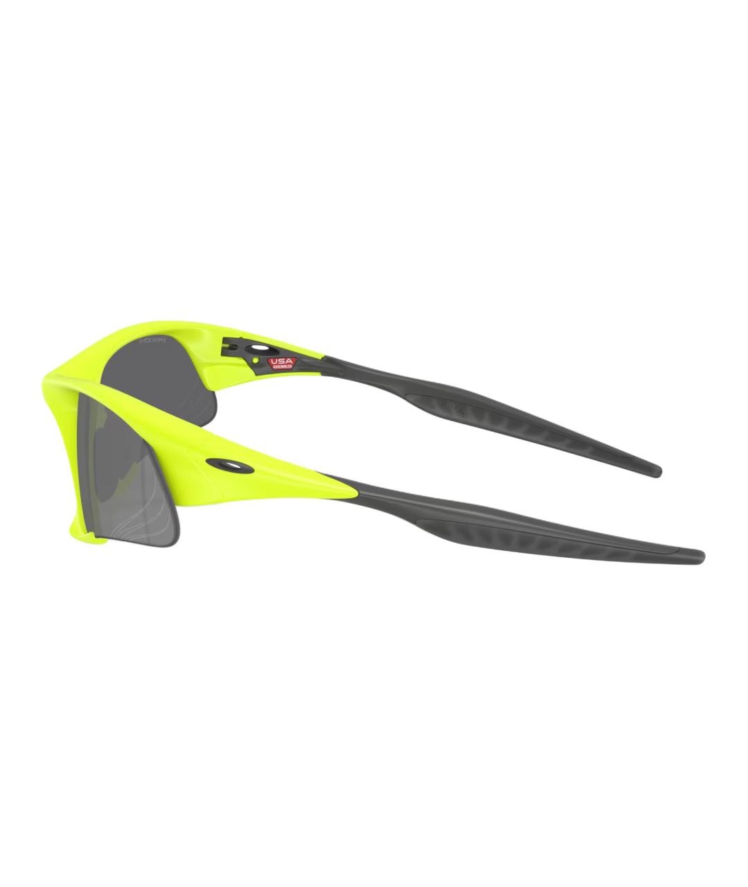 OAKLEY Желтые пластиковые солнцезащитные очки, фото 3