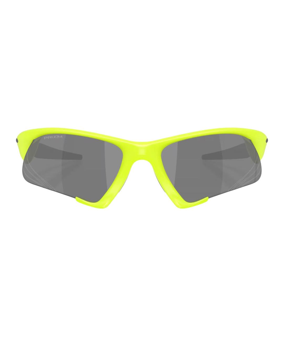 OAKLEY Желтые пластиковые солнцезащитные очки, фото 2