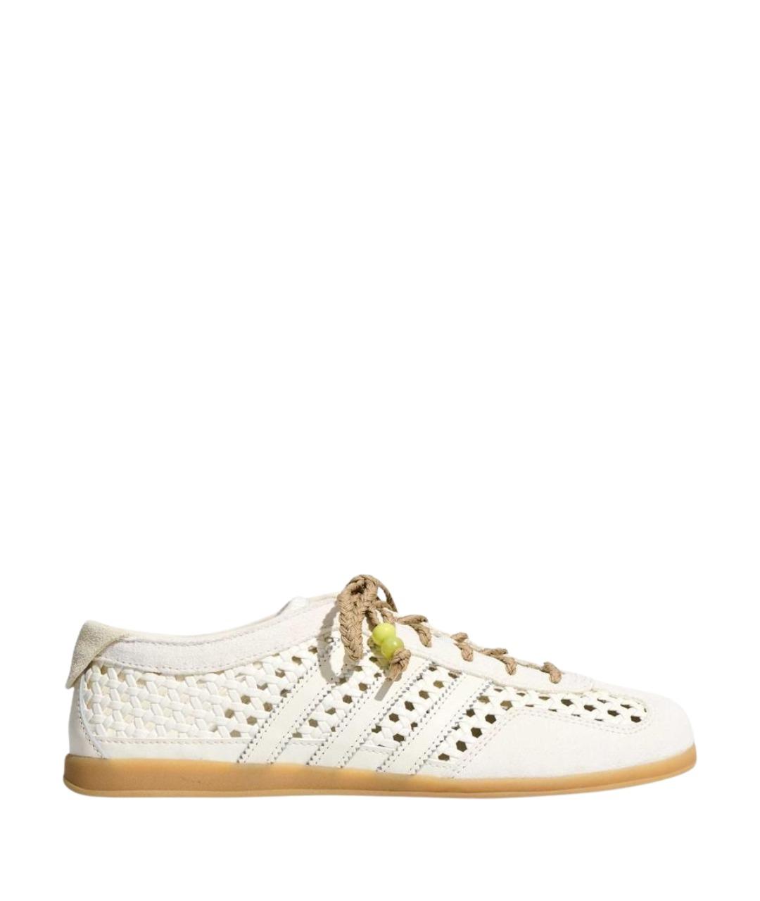 ADIDAS Белые кожаные кеды, фото 1