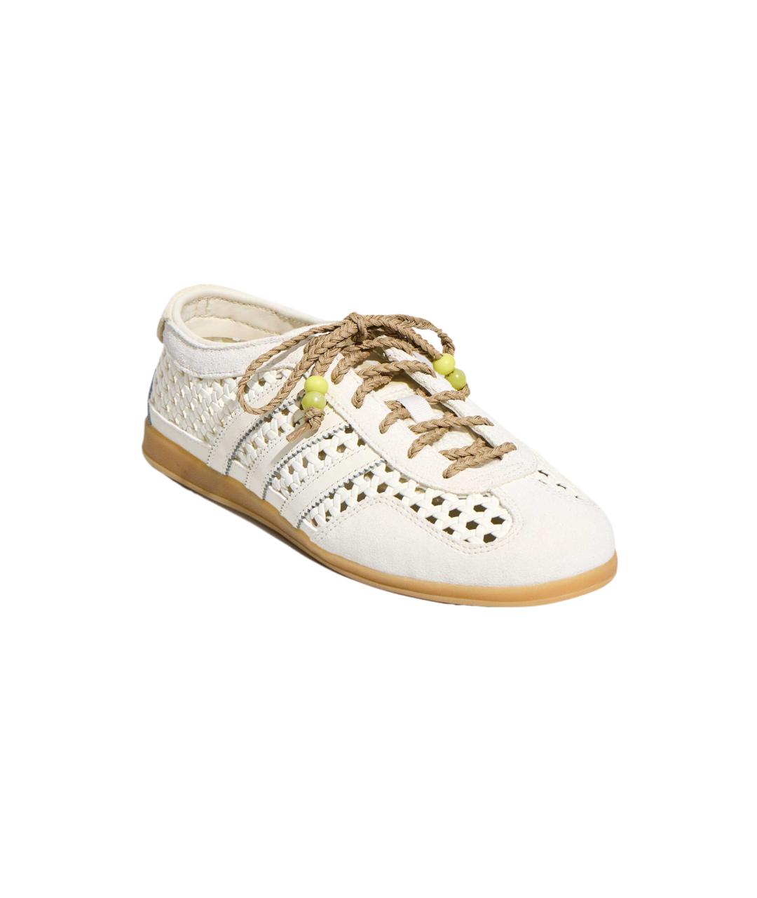 ADIDAS Белые кожаные кеды, фото 4
