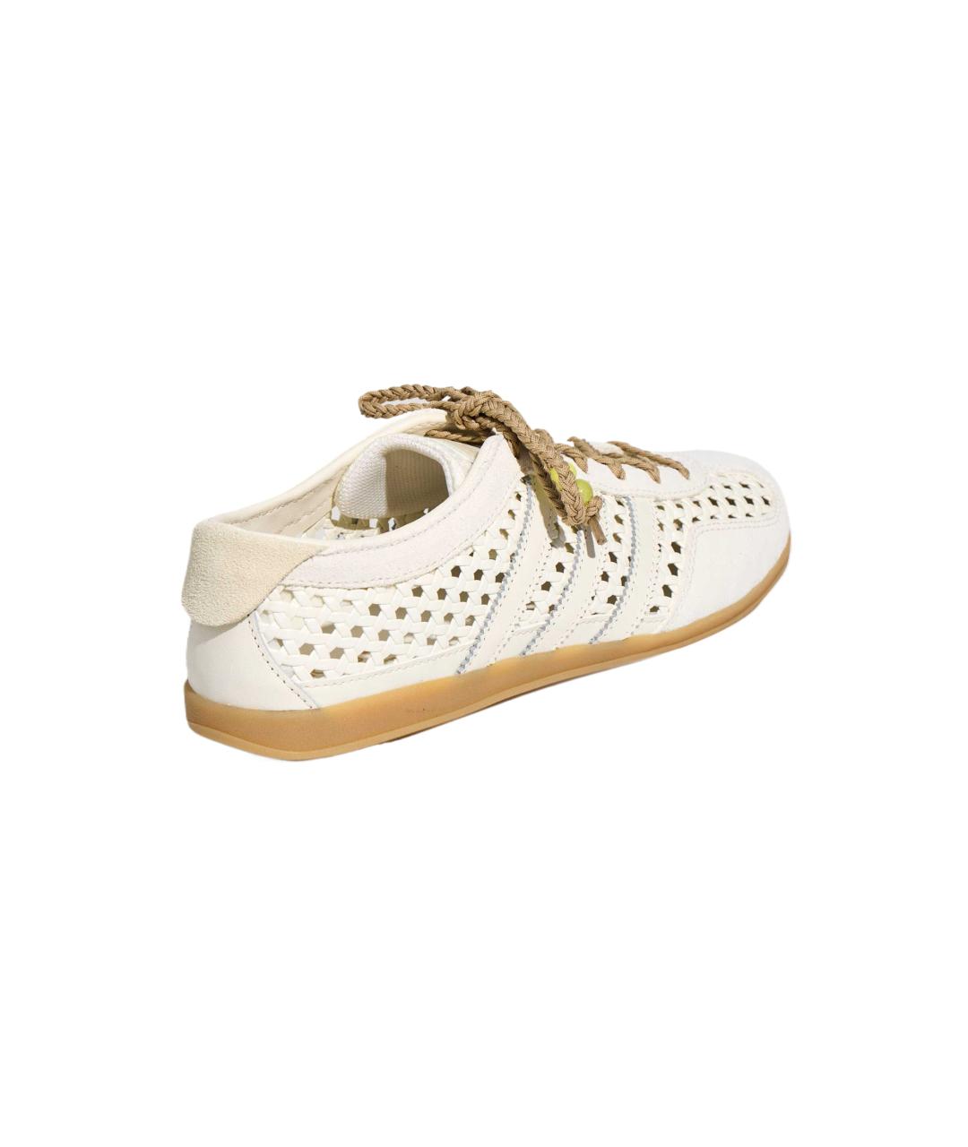 ADIDAS Белые кожаные кеды, фото 3