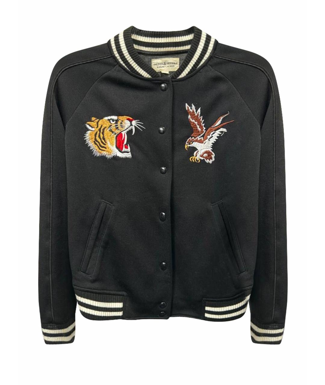 POLO RALPH LAUREN Черная полиэстеровая куртка, фото 1
