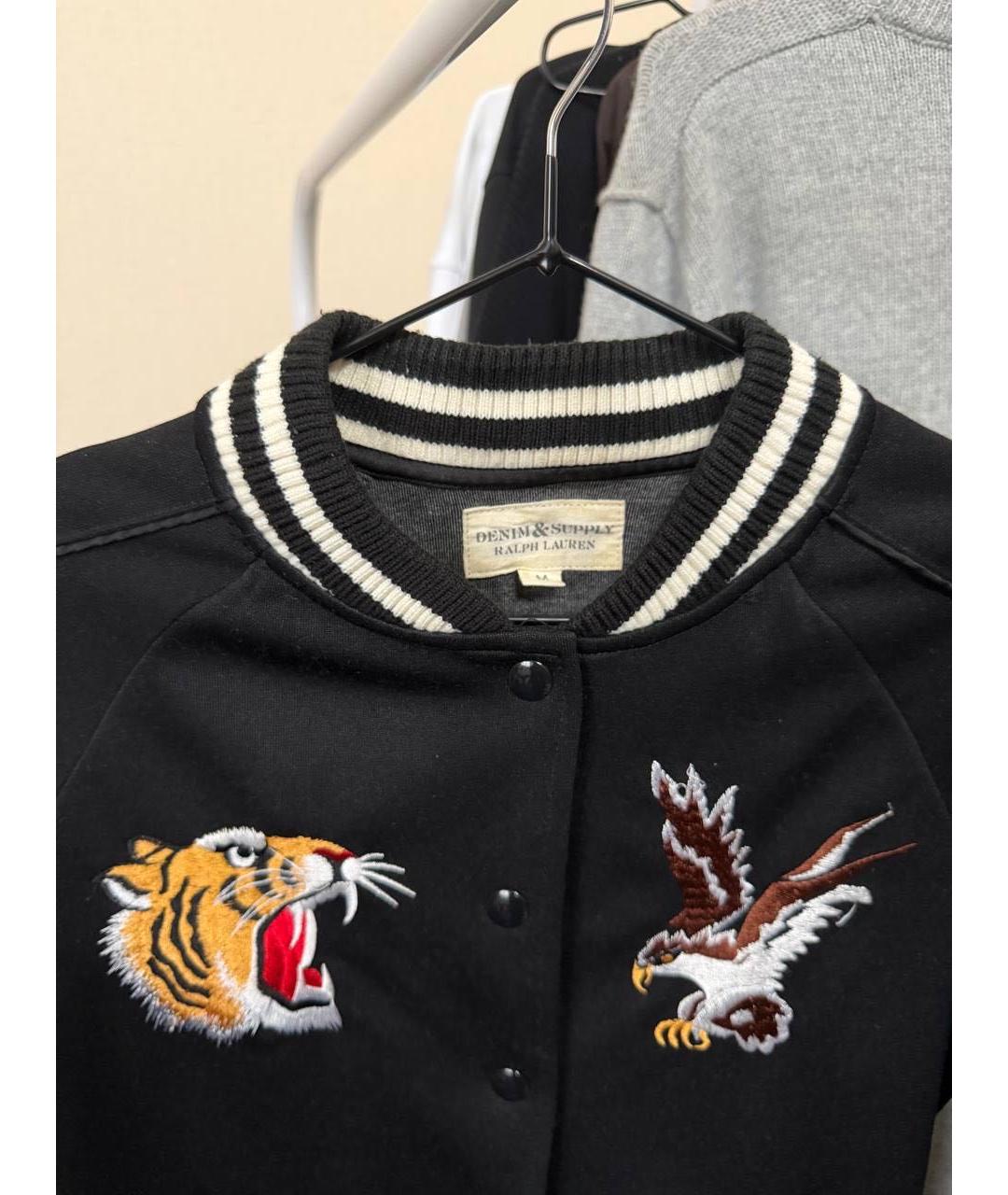 POLO RALPH LAUREN Черная полиэстеровая куртка, фото 3