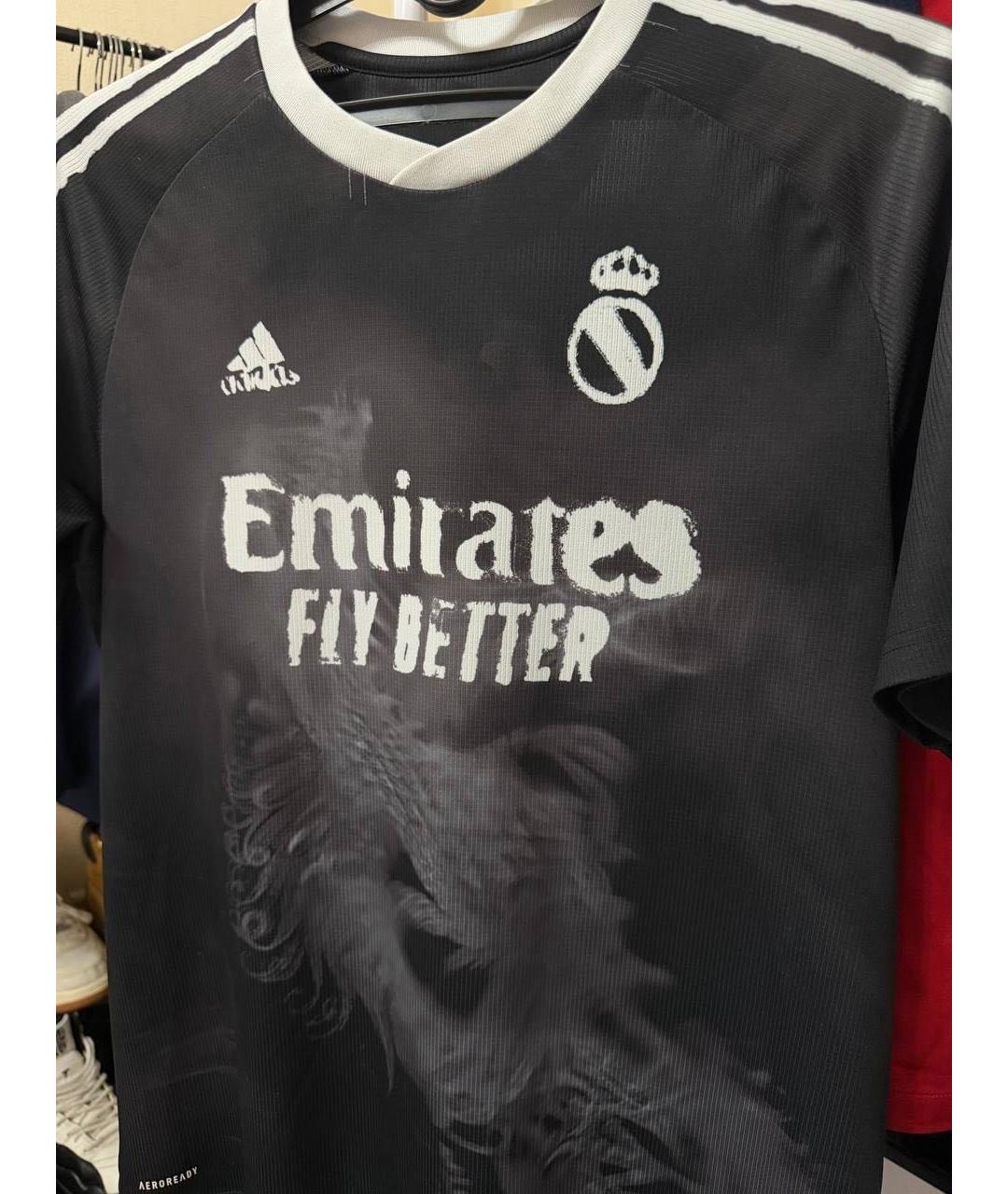 ADIDAS Черная футболка, фото 2