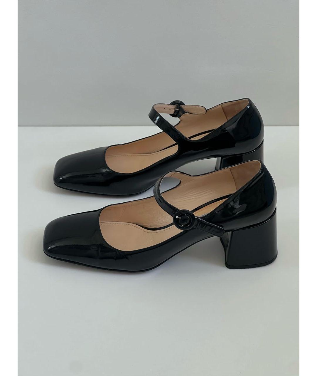 PRADA Черные туфли из лакированной кожи, фото 5