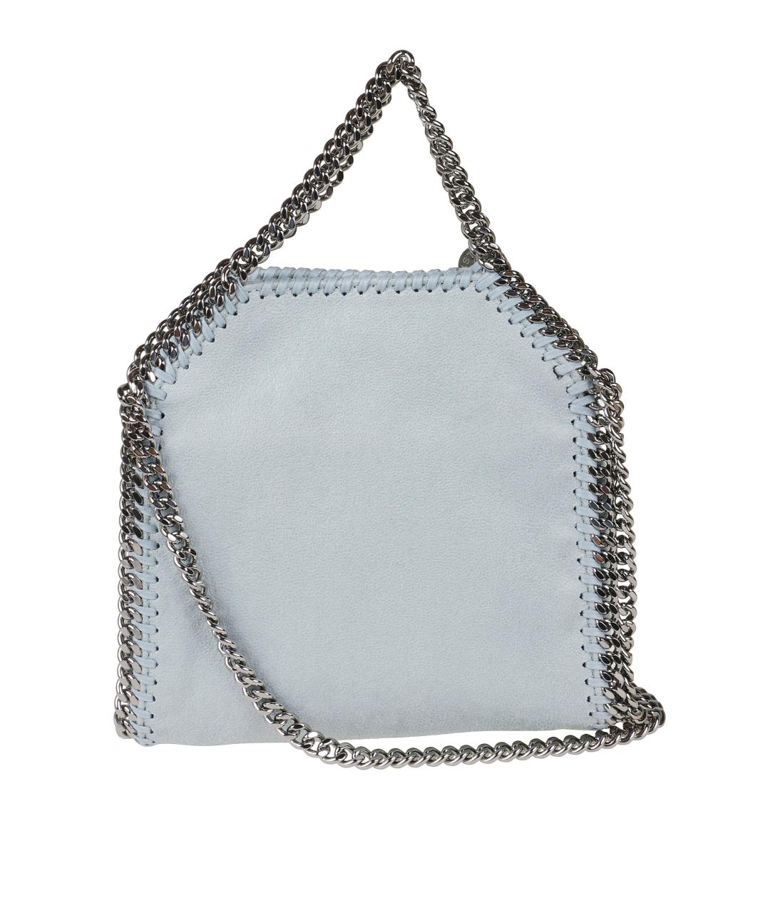STELLA MCCARTNEY Голубая сумка тоут из искусственной кожи, фото 2