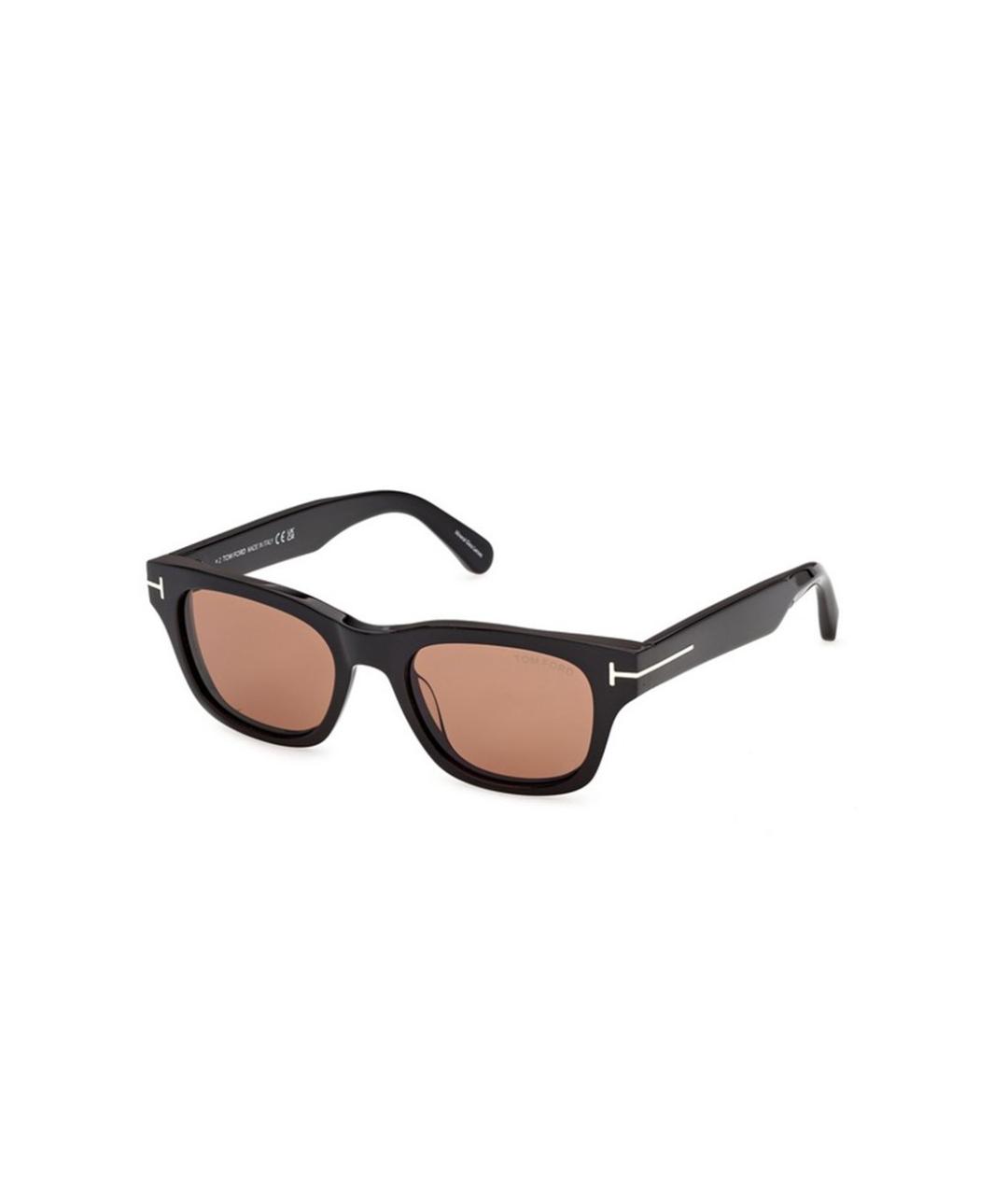 TOM FORD Черные солнцезащитные очки, фото 1