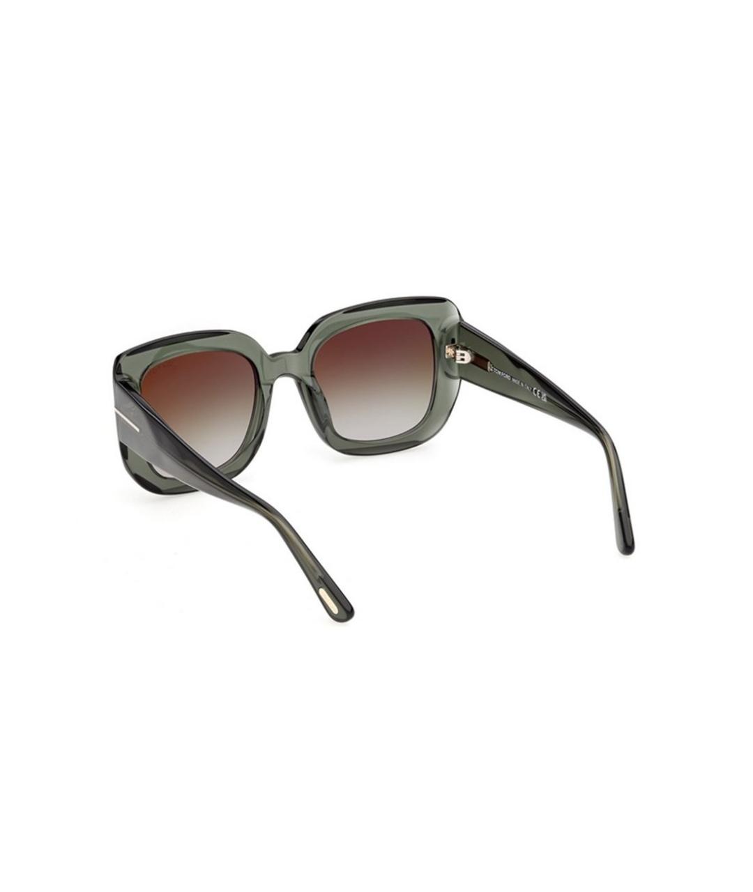 TOM FORD Зеленые солнцезащитные очки, фото 3