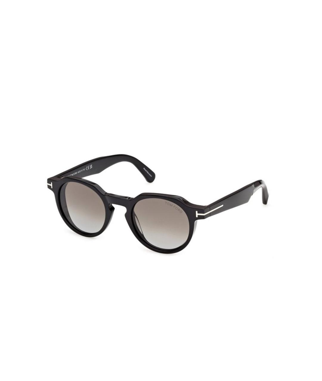 TOM FORD Черные солнцезащитные очки, фото 4