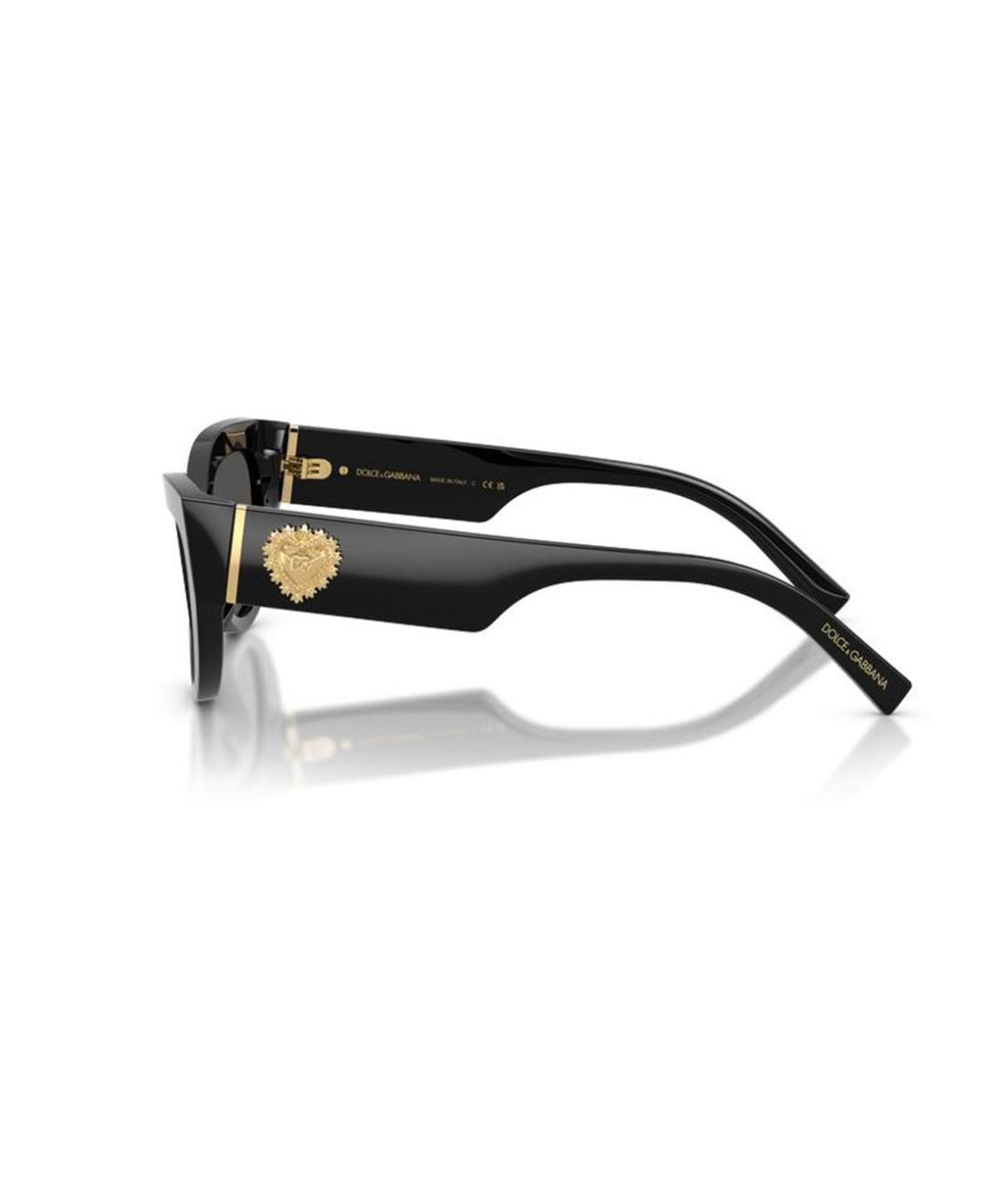 DOLCE&GABBANA Черные солнцезащитные очки, фото 3