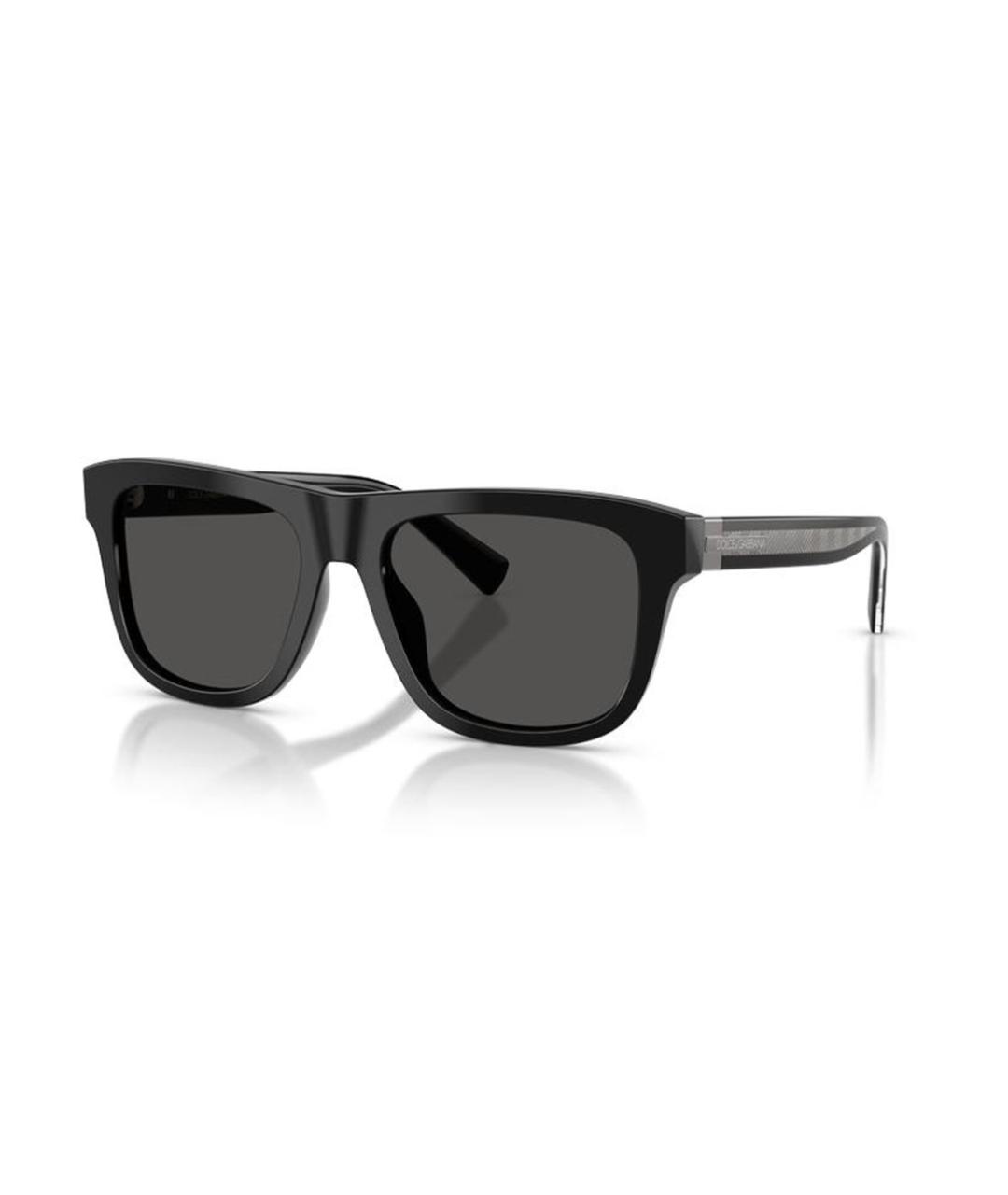 DOLCE&GABBANA Черные солнцезащитные очки, фото 1