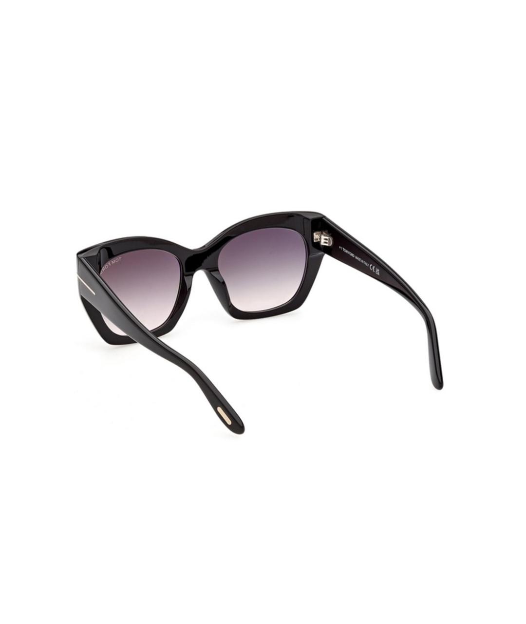 TOM FORD Черные солнцезащитные очки, фото 3