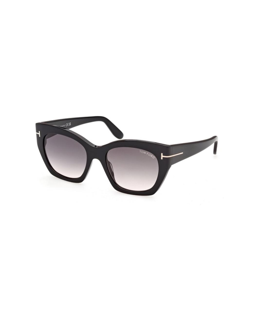 TOM FORD Черные солнцезащитные очки, фото 1