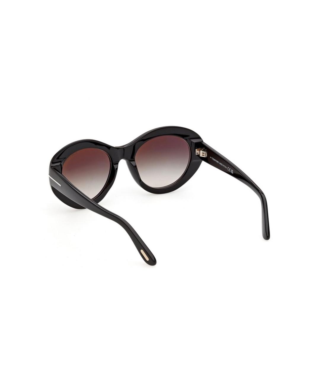 TOM FORD Черные солнцезащитные очки, фото 3