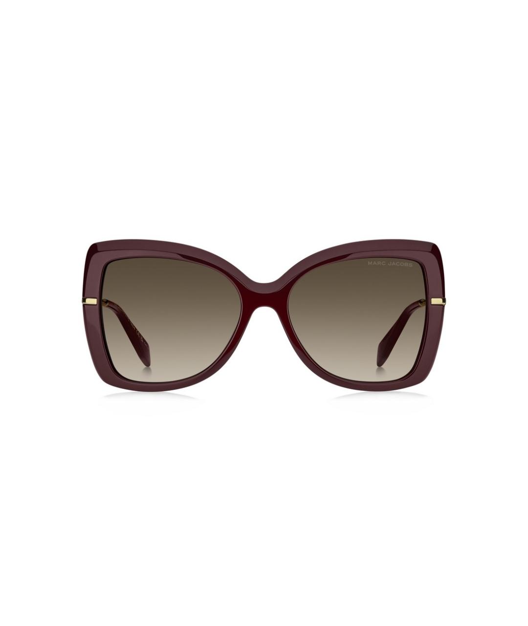 MARC JACOBS Бордовые солнцезащитные очки, фото 2