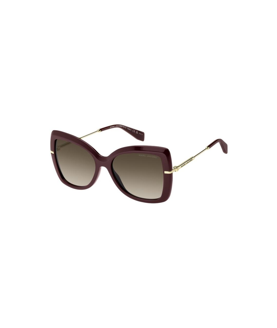 MARC JACOBS Бордовые солнцезащитные очки, фото 1