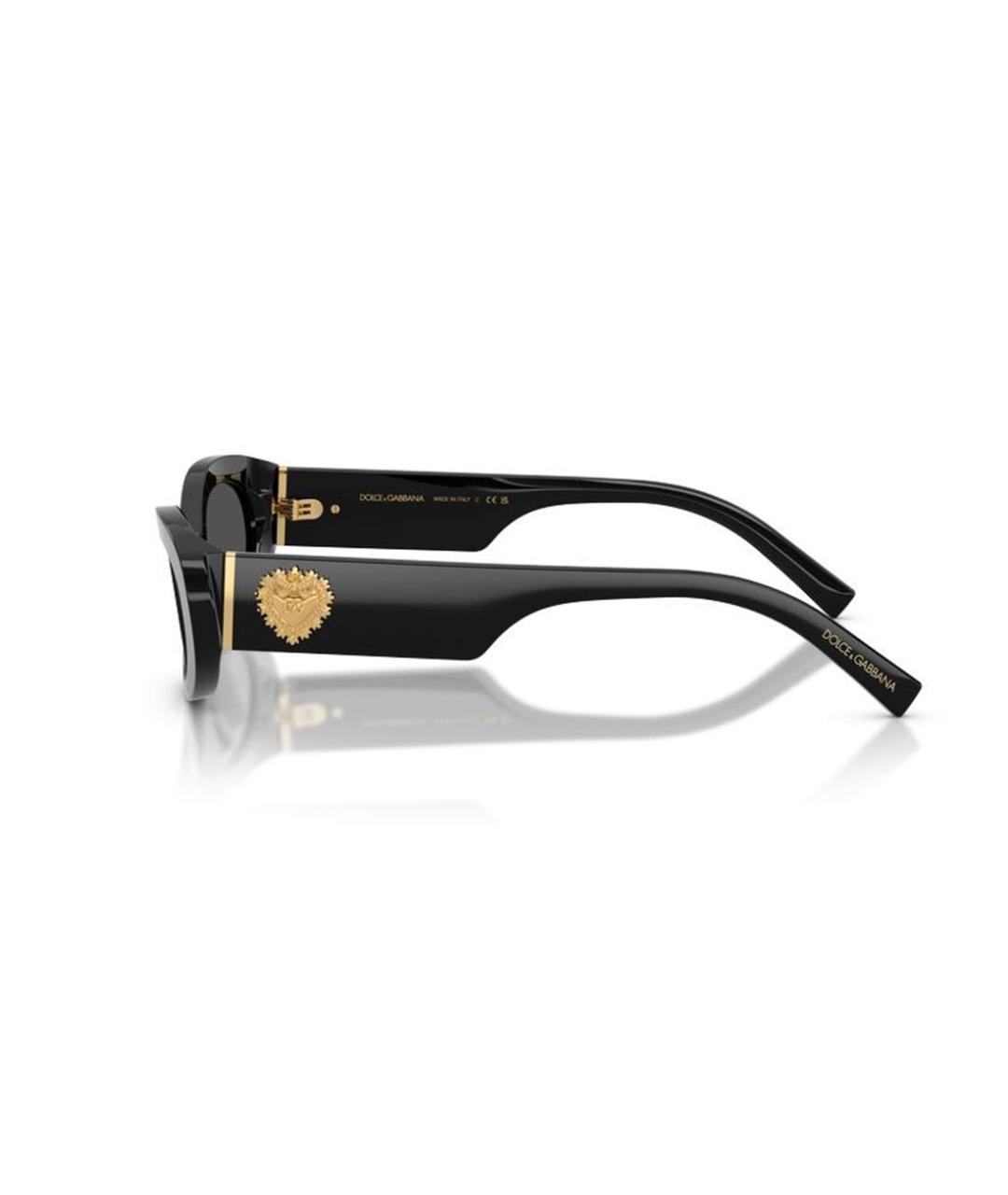 DOLCE&GABBANA Черные солнцезащитные очки, фото 3