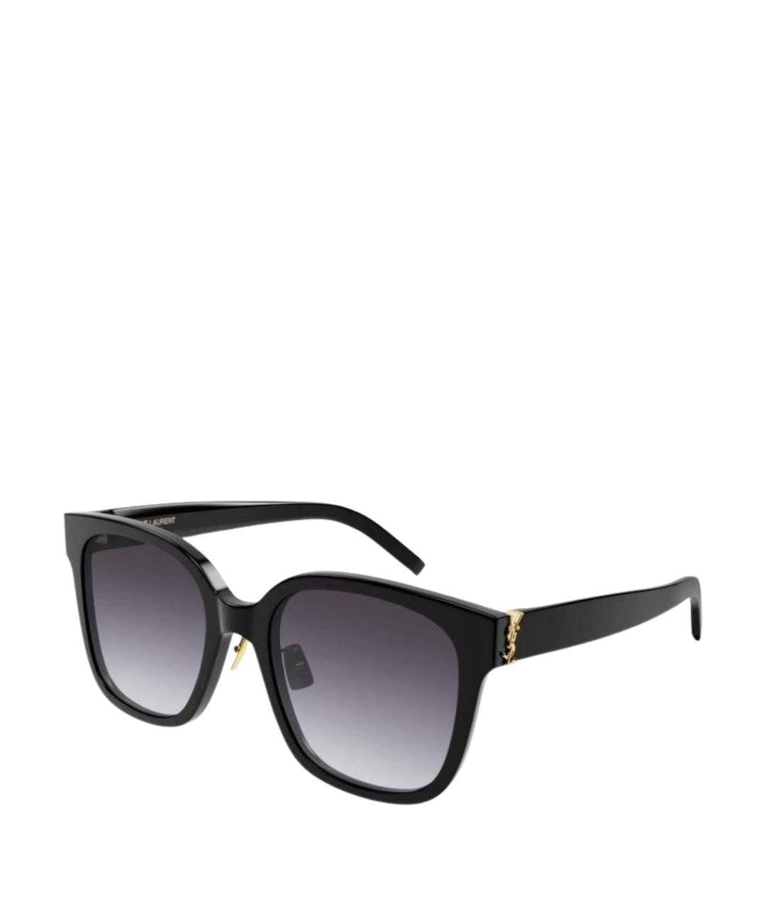 SAINT LAURENT Черные солнцезащитные очки, фото 1