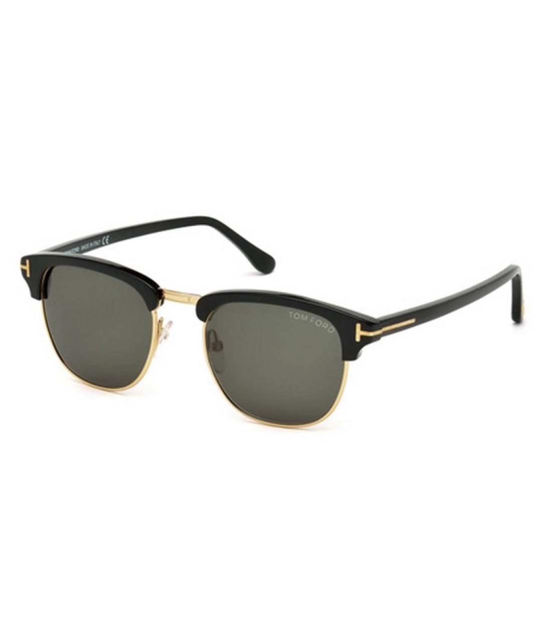 TOM FORD Черные солнцезащитные очки, фото 3