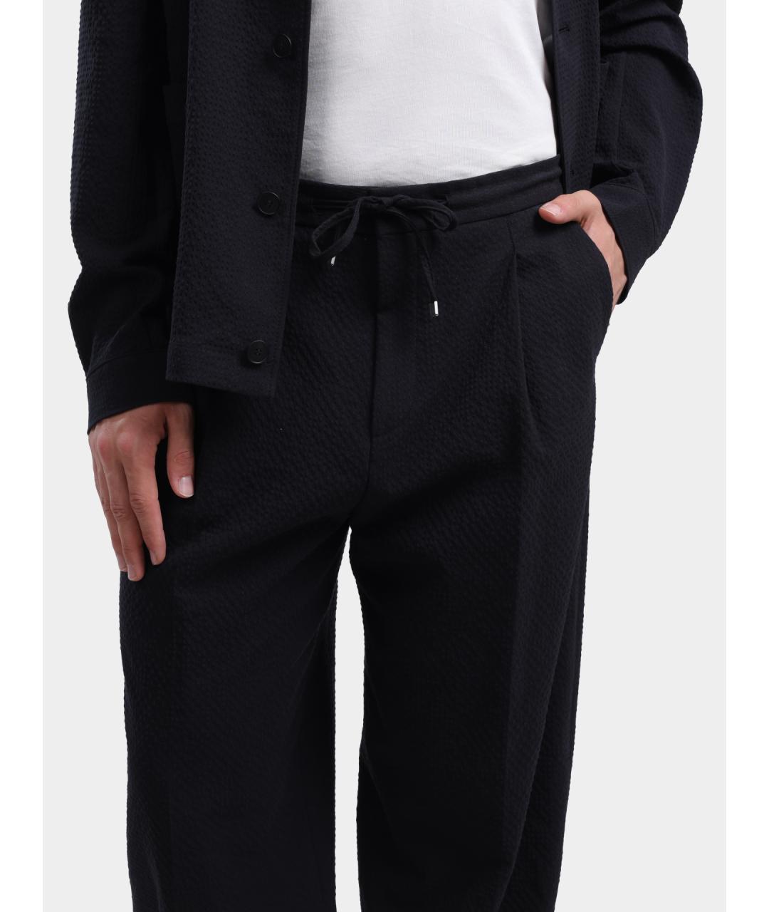 HUGO BOSS Черные повседневные брюки, фото 4