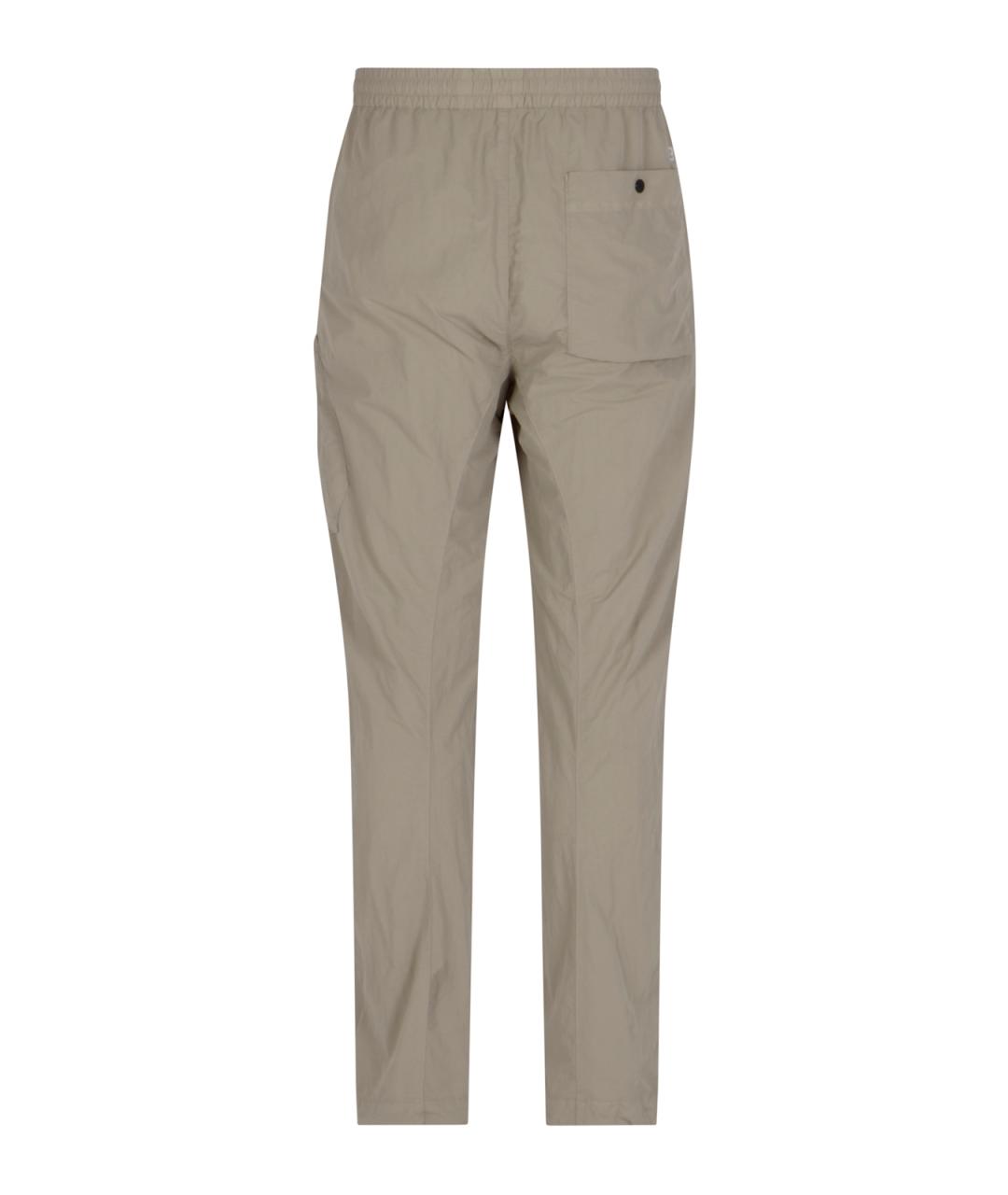 CP COMPANY Хаки полиэстеровые повседневные брюки, фото 2