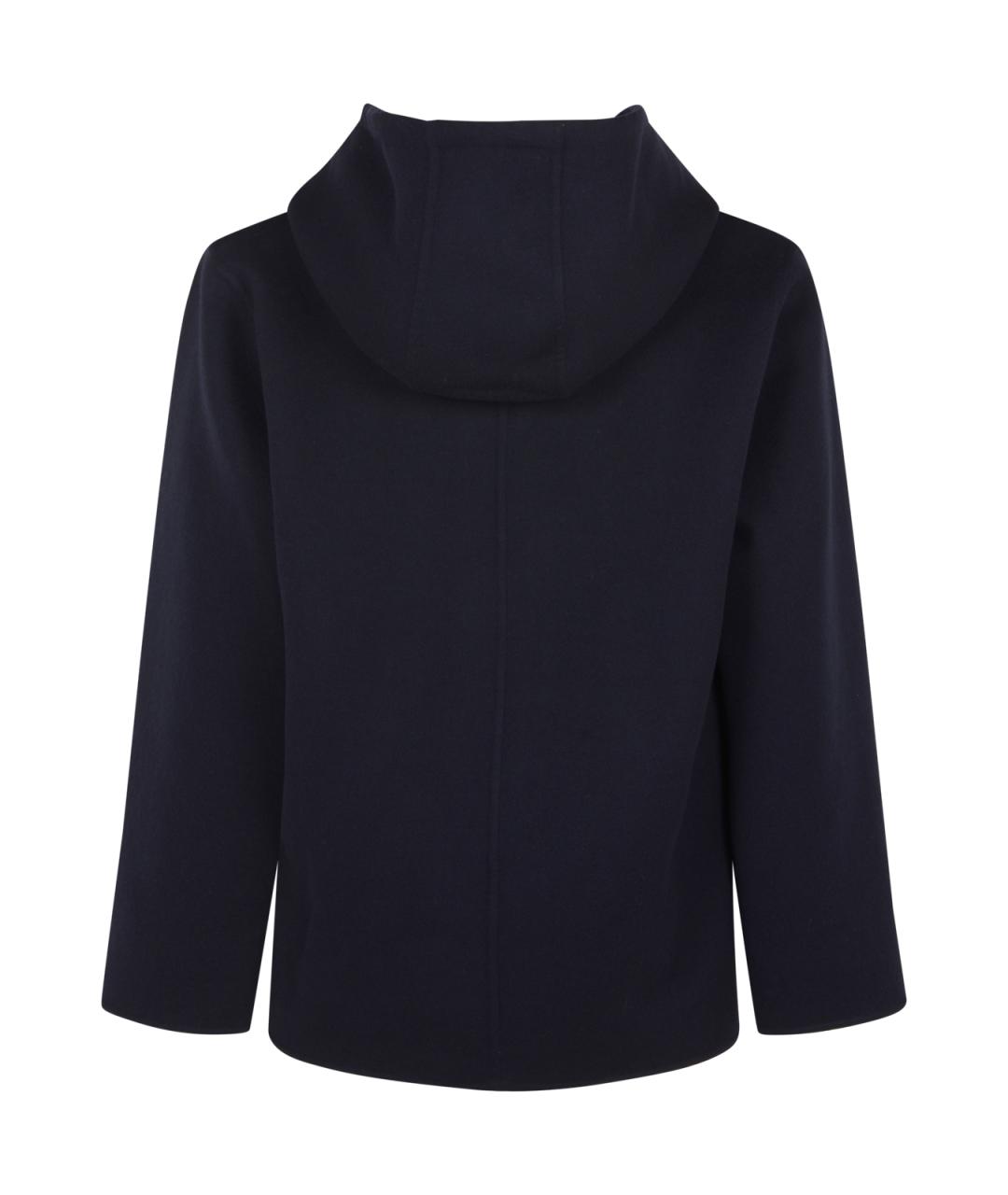 VALENTINO Темно-синяя шерстяная куртка, фото 3