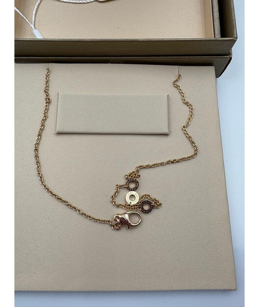 BVLGARI Золотое колье из розового золота, фото 2