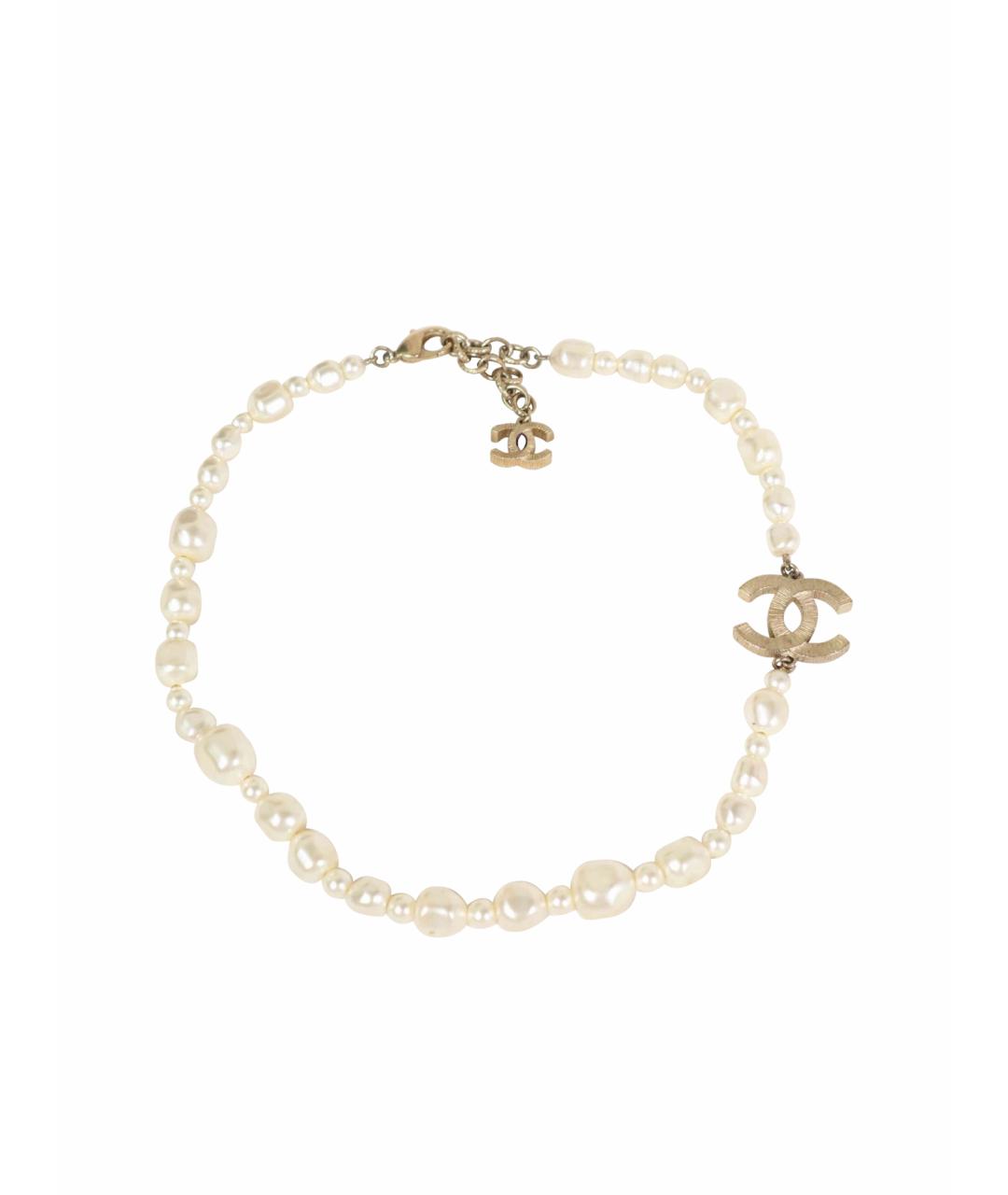 CHANEL Бежевое колье, фото 1