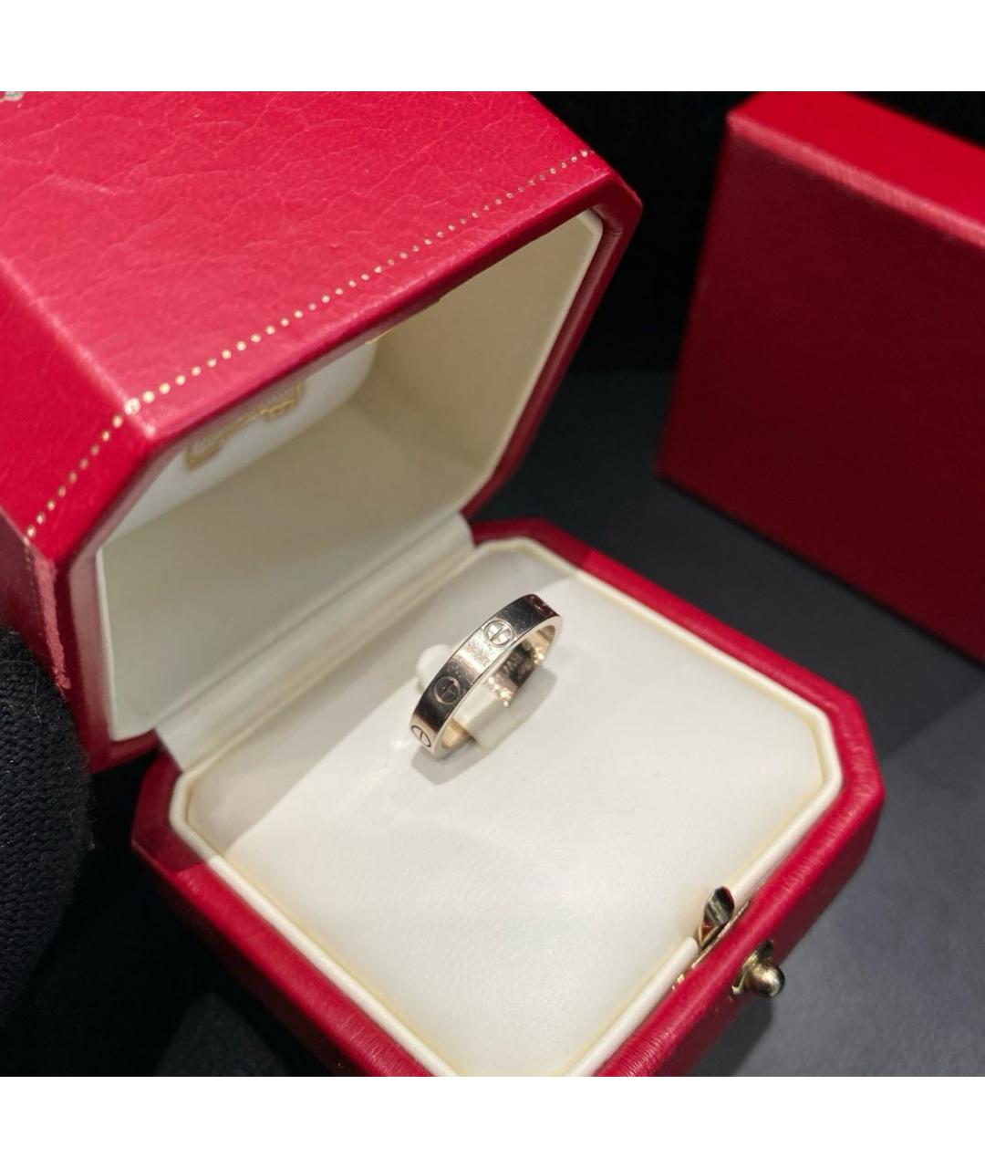 CARTIER Серебряное кольцо из белого золота, фото 3