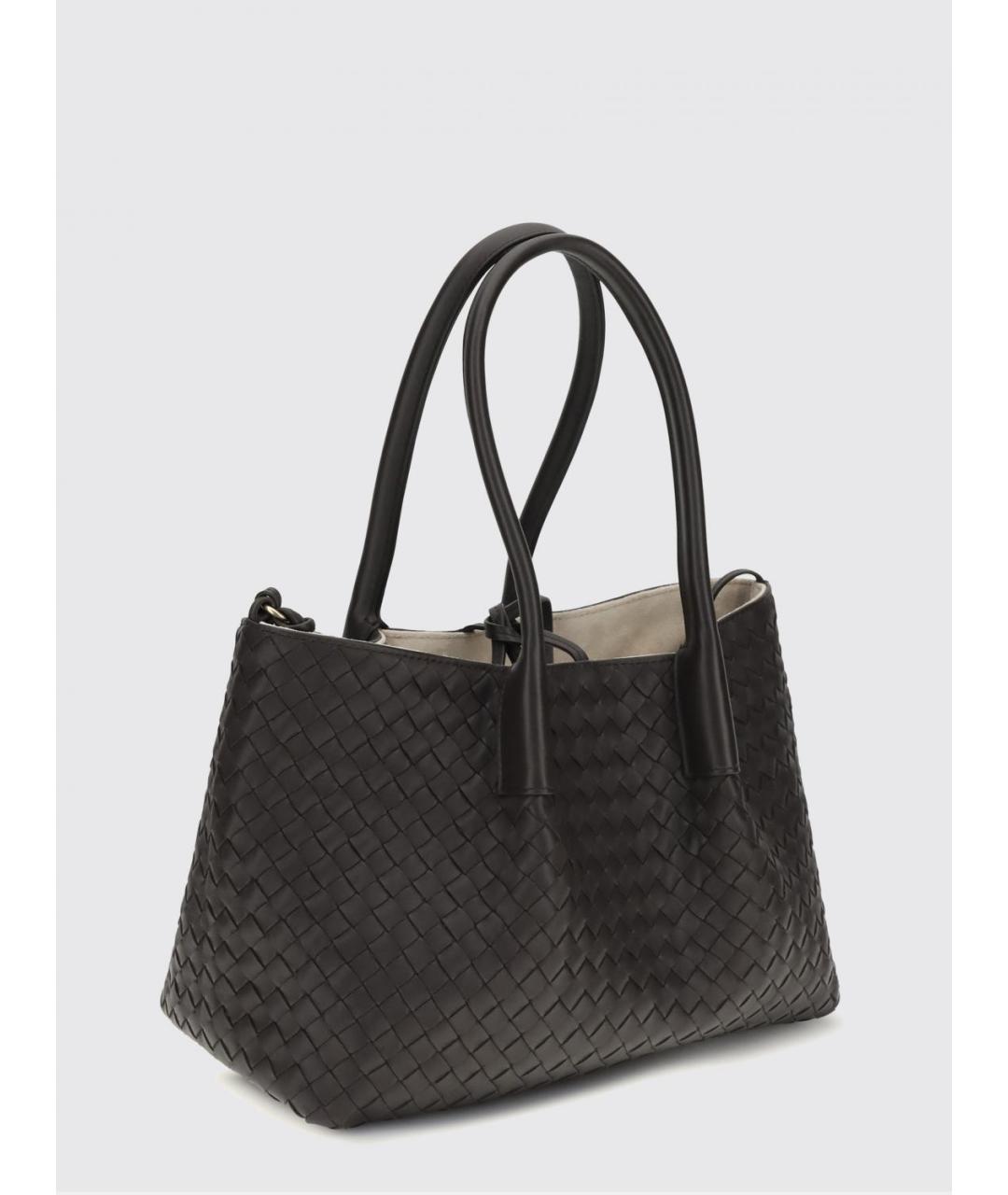 BOTTEGA VENETA Коричневая кожаная сумка тоут, фото 2