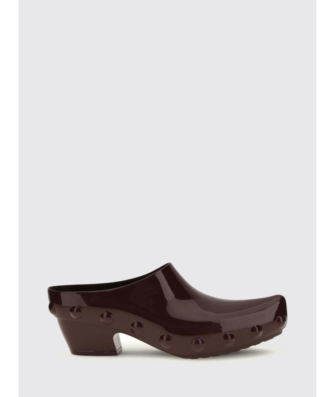 BOTTEGA VENETA Коричневые сабо, фото 5