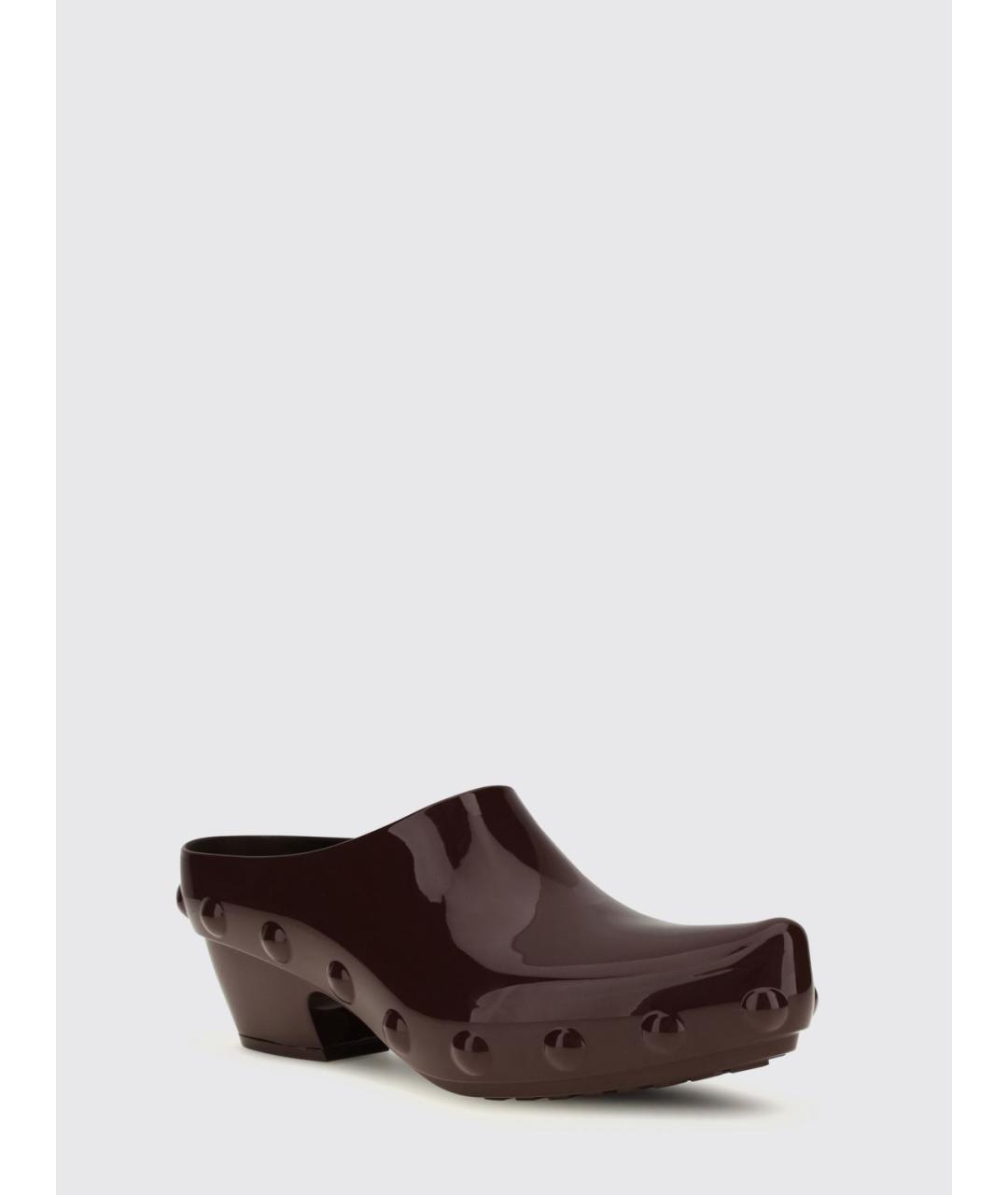 BOTTEGA VENETA Коричневые сабо, фото 2