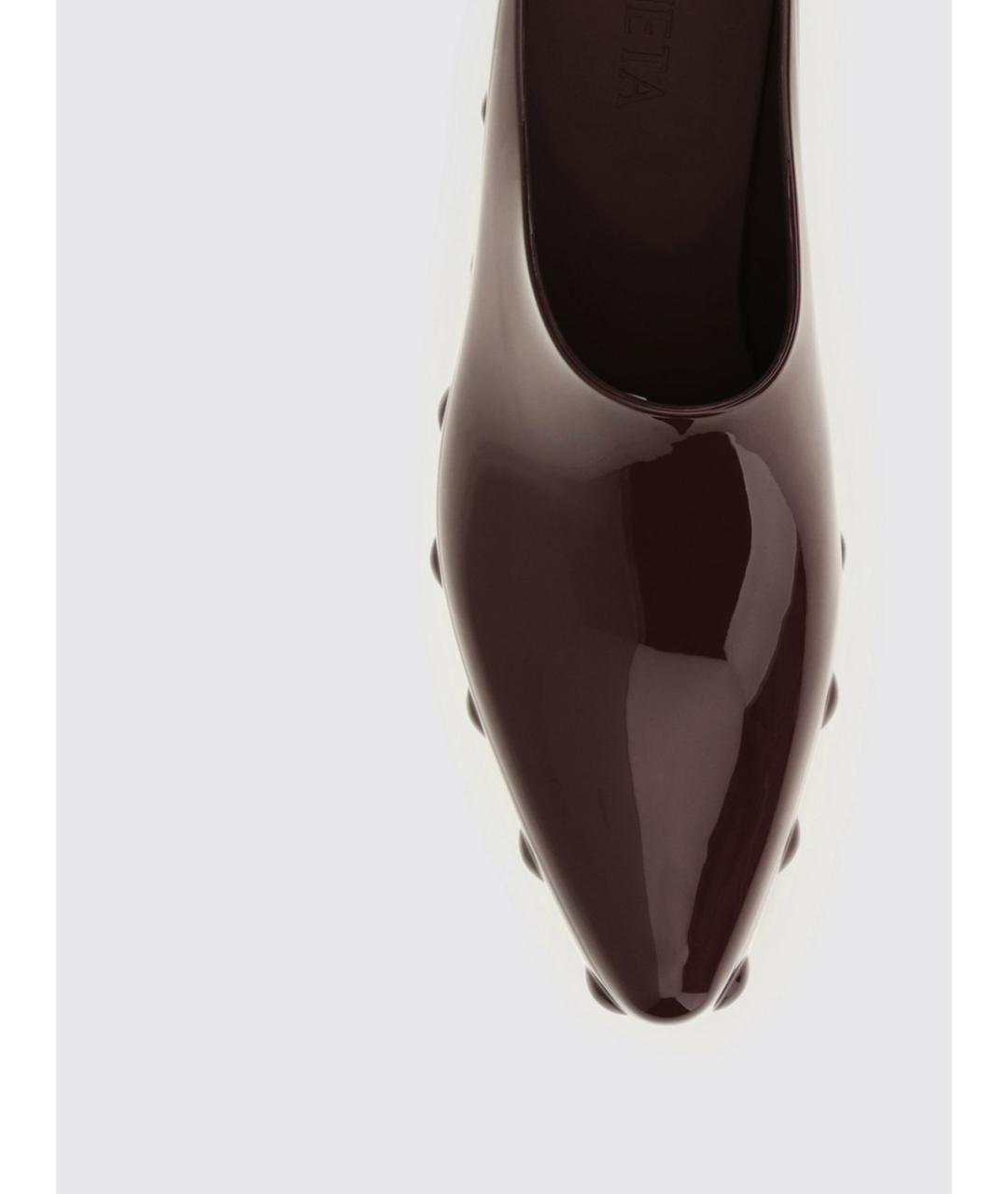 BOTTEGA VENETA Коричневые сабо, фото 4