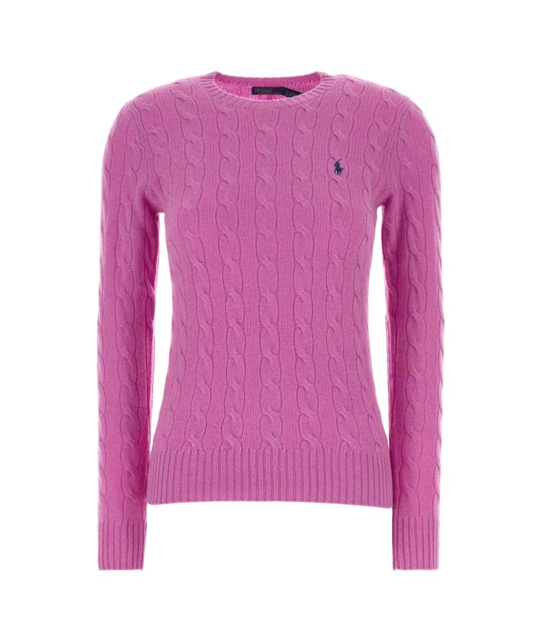 POLO RALPH LAUREN Розовый кашемировый джемпер / свитер, фото 1