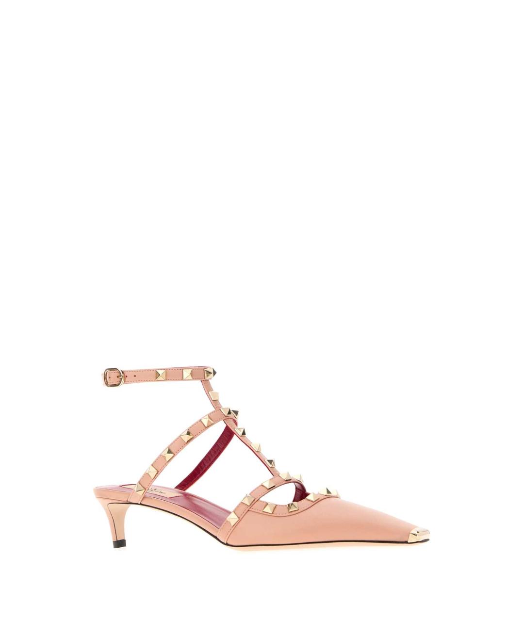 VALENTINO Розовые кожаные туфли, фото 2