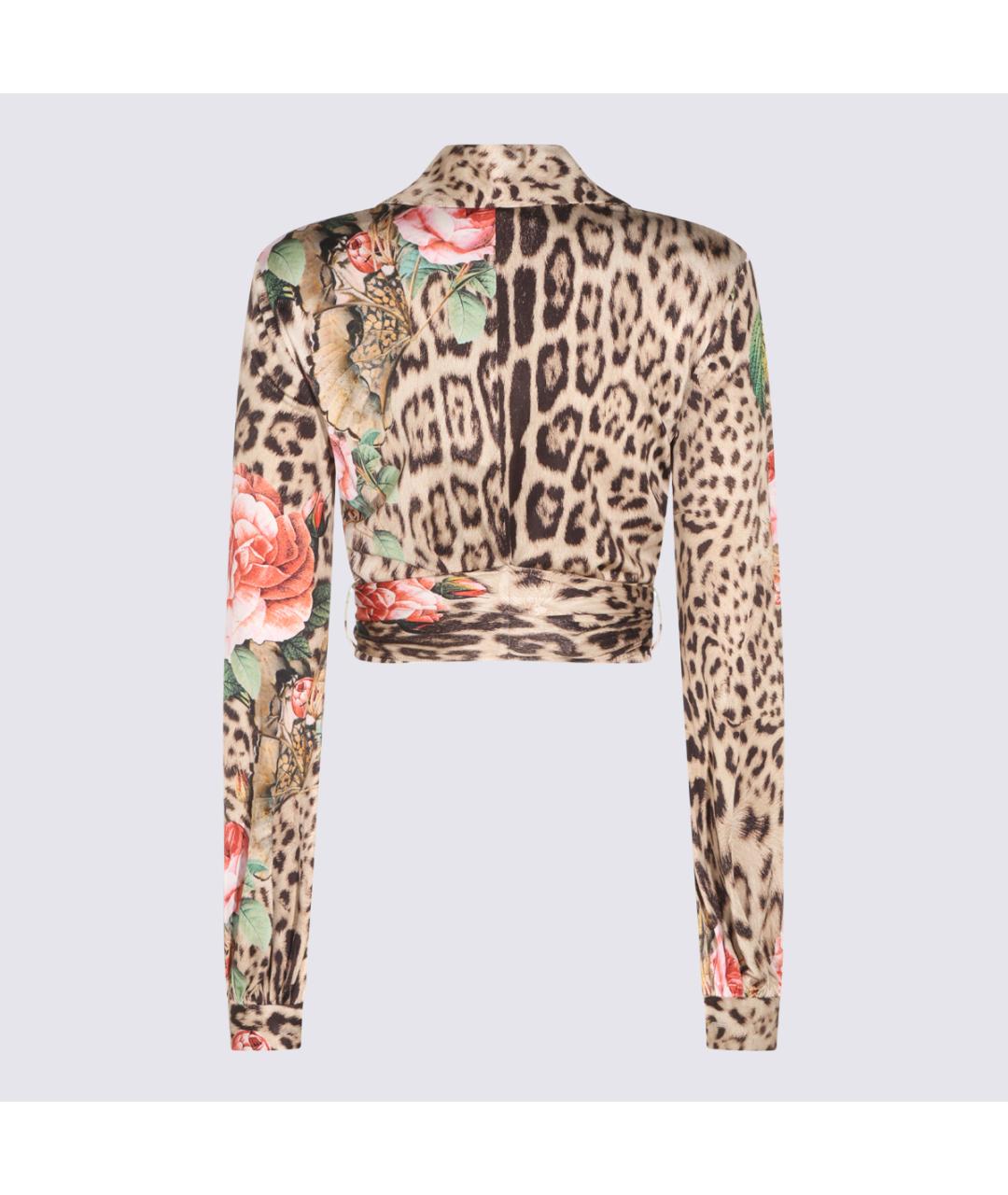 ROBERTO CAVALLI Мульти вискозная рубашка, фото 2